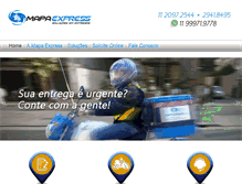 Tablet Screenshot of mapaexpress.com.br